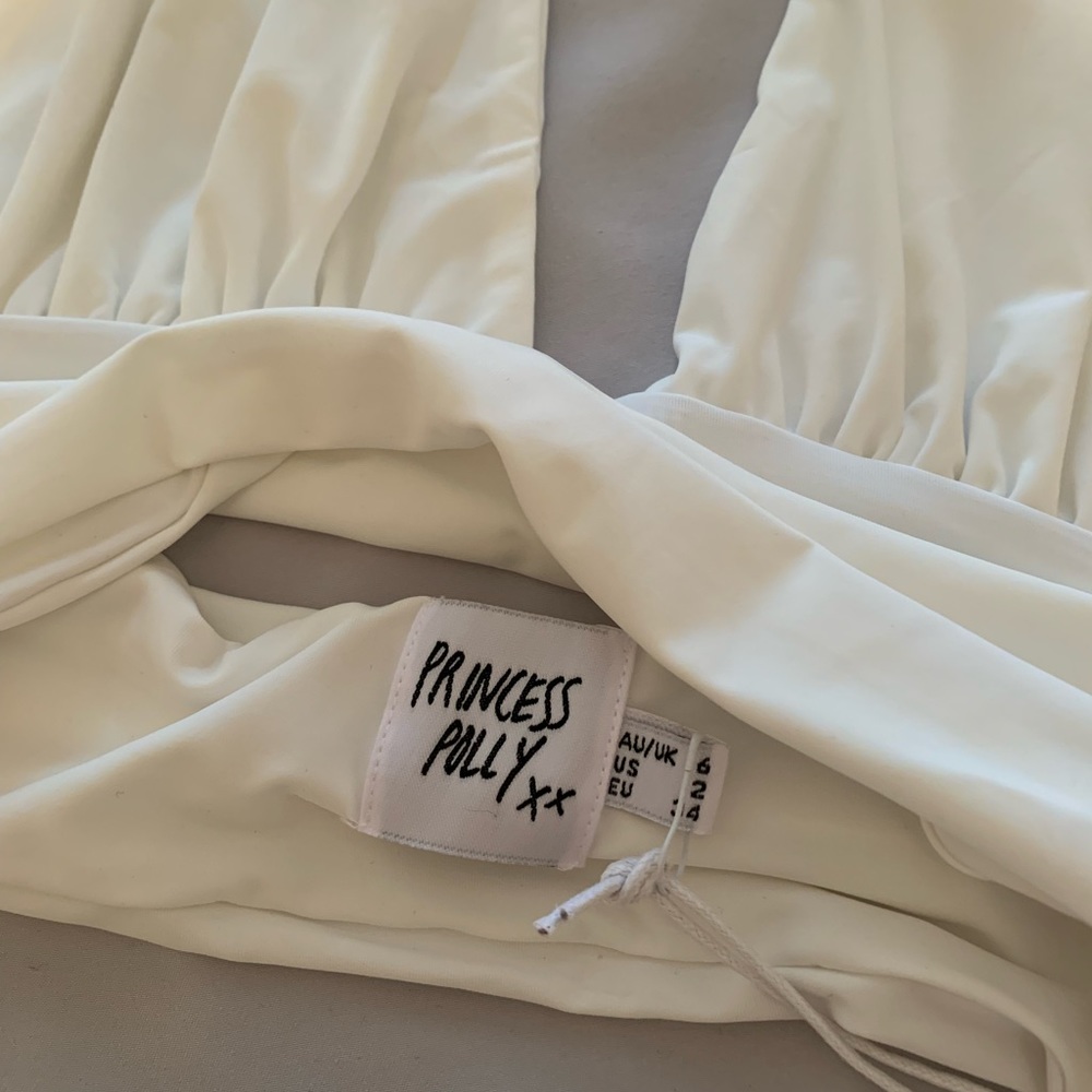 SOLD Princess Polly Jordy Top - White - Picture 3 of 3
